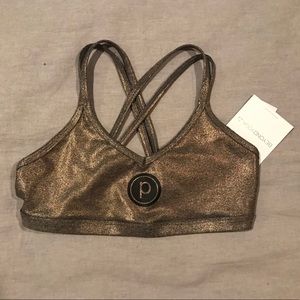 Beyond Yoga Pure Barre branded bra, size M